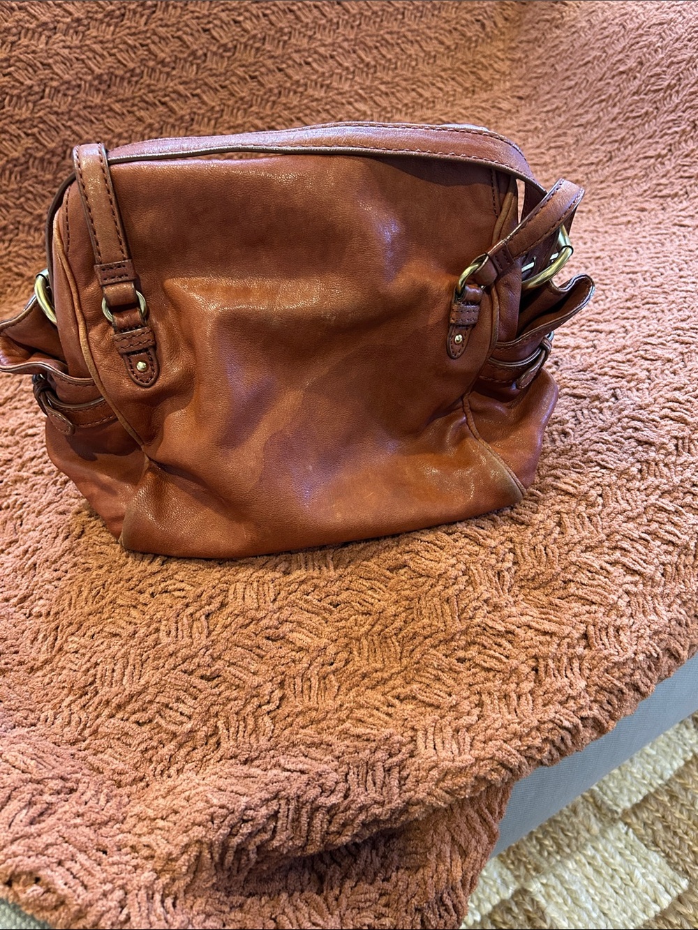 Marc by Marc Jacobs Brown Leather Shoulder Bag - Picture 3 of 10